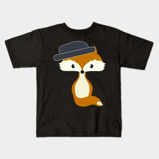 Cute fox in autumn Kids T-Shirt